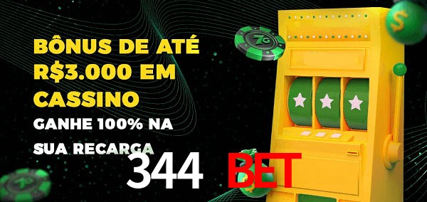 344 bet melhor bônus de depósito
