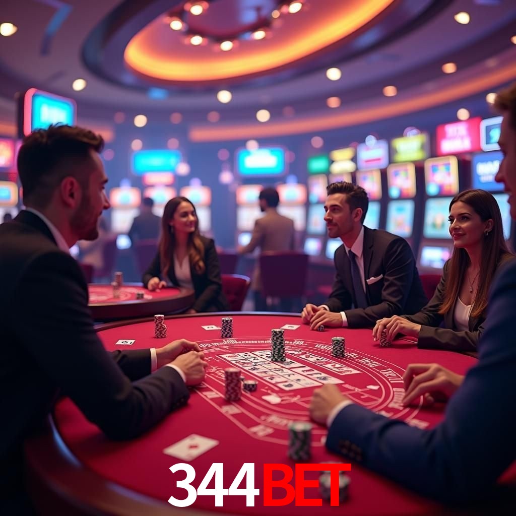 A Experiência Imersiva dos Cassinos Ao Vivo no 344bet